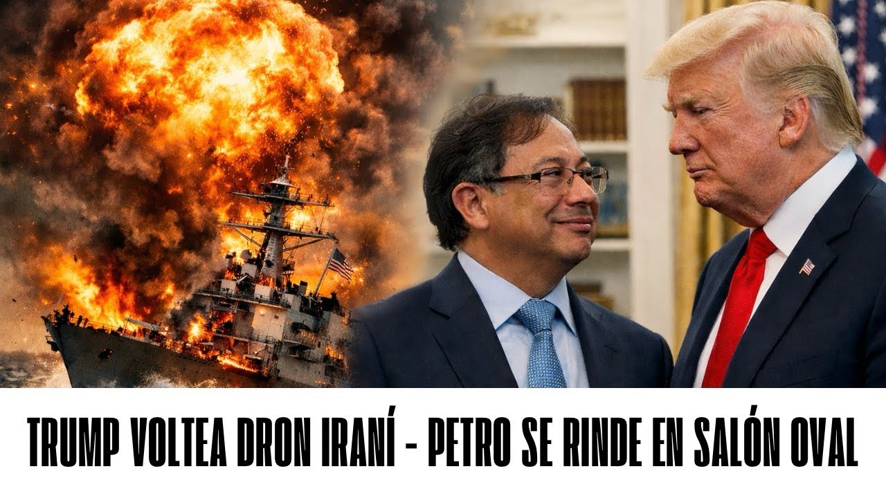 TRUMP VOLTEA DRON IRANÍ - PETRO SE RINDE EN SALÓN OVAL | Informe de Ruckauf