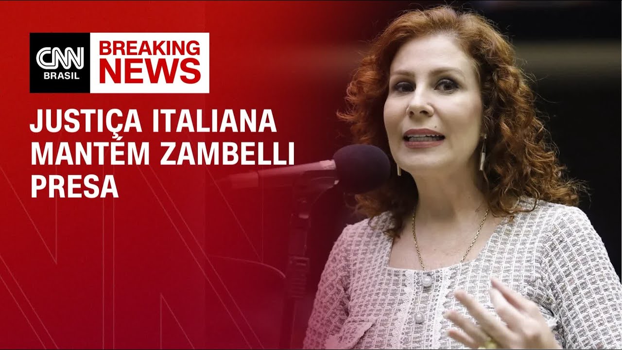 Justi&ccedil;a italiana mant&eacute;m Carla Zambelli presa | CNN NOVO DIA