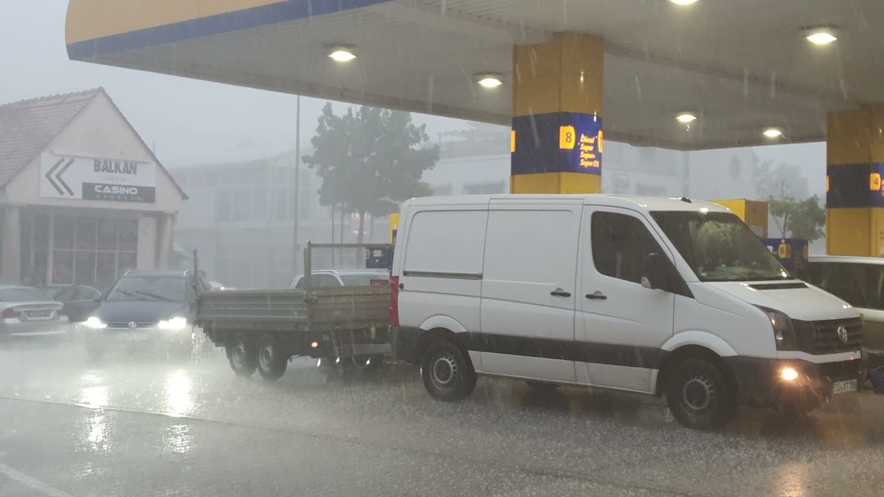 Hagelunwetter Rottenburg am Neckar - 23.06.2021- Teil 1/2