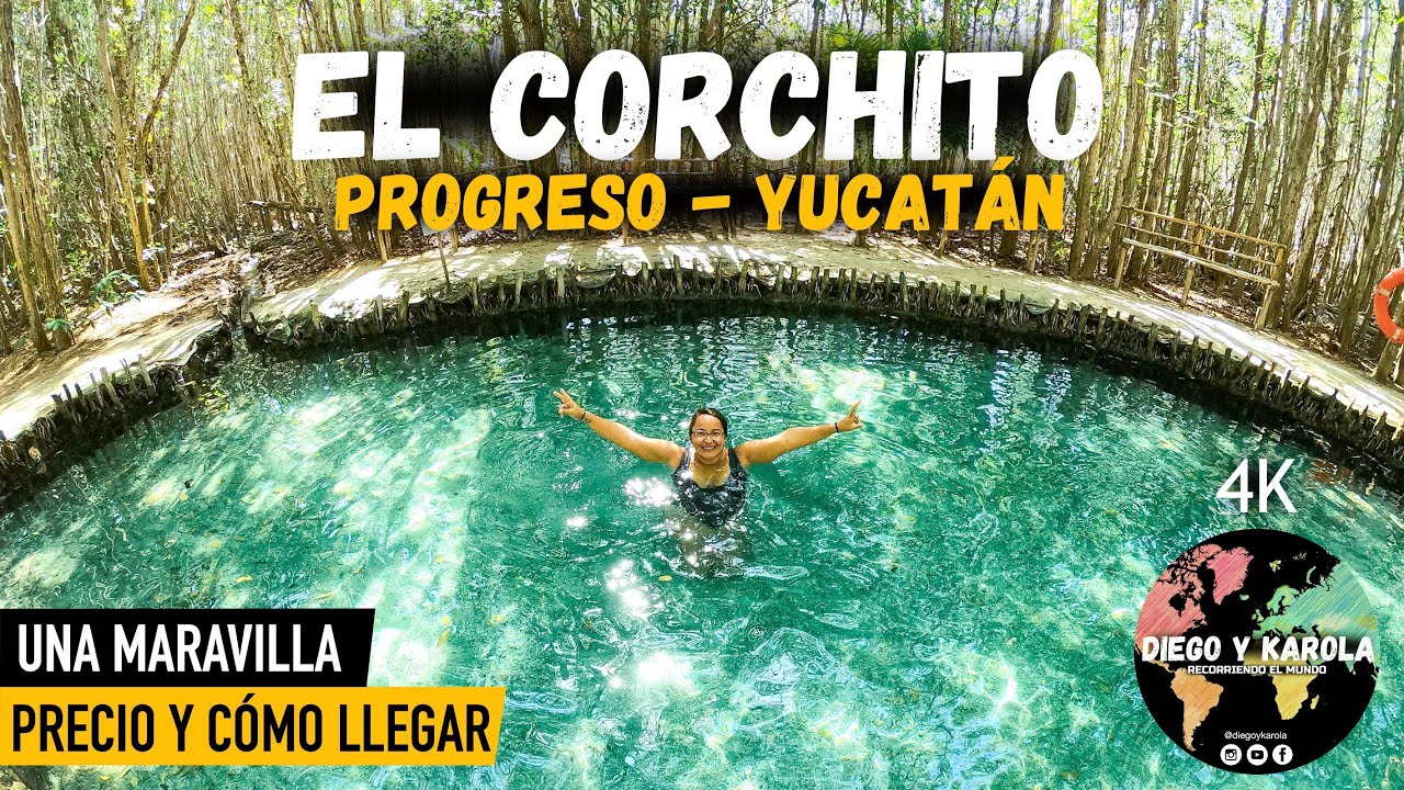 EL CORCHITO Y PROGRESO, TESOROS OCULTOS DE YUCATÁN | MÉXICO | 4K |