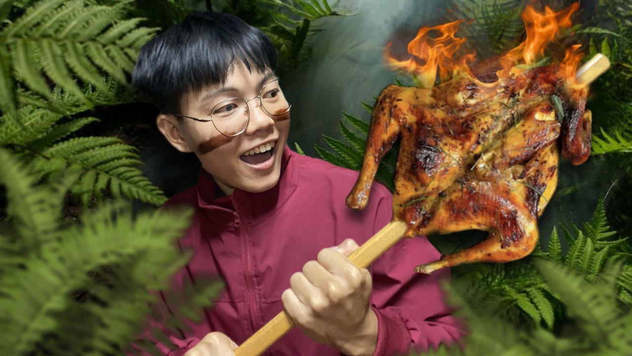 Vào rừng nướng gà hoang dã