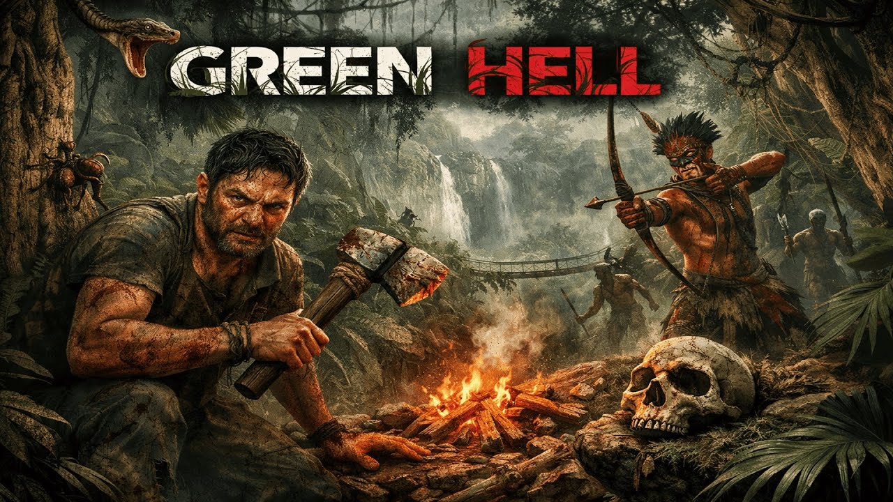 ❓ สร้างบ้านใน Green Hell…มันต้องใช้กี่ชีวิต