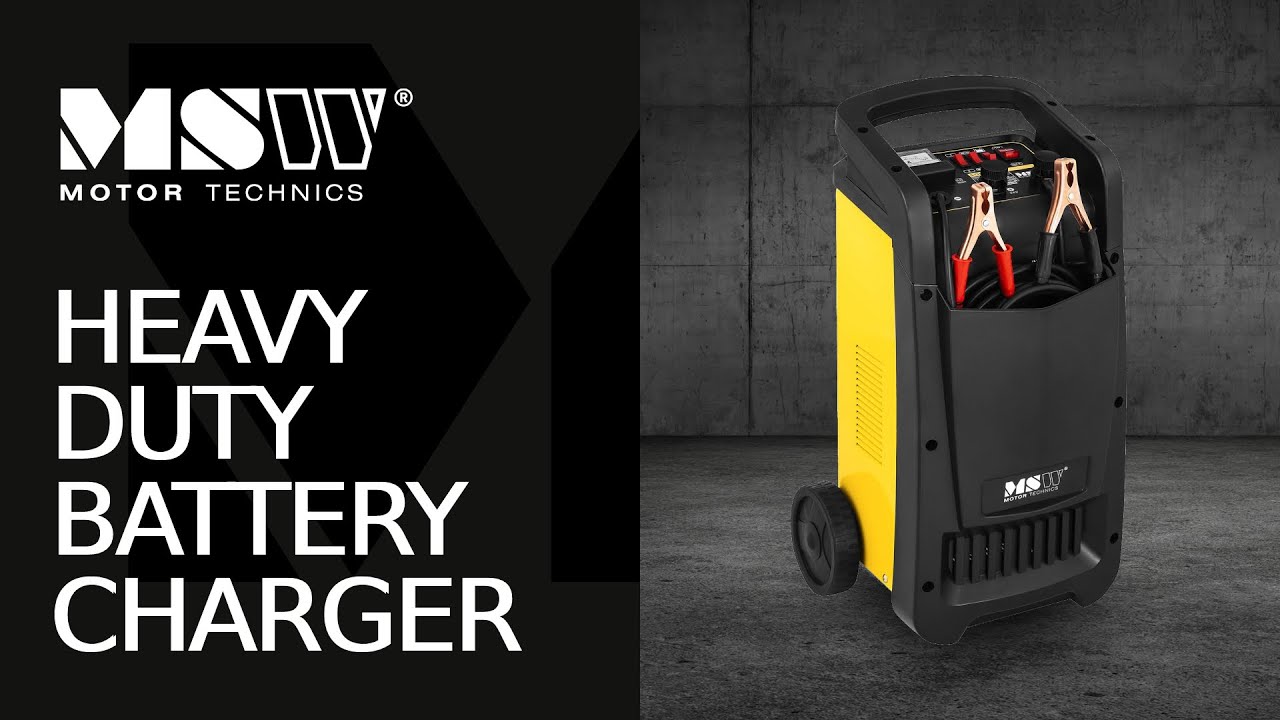 Heavy Duty Battery Charger MSW Motor Technics S-CHARGER-45A.2 | Product presentation