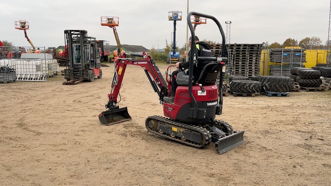 Køb Minigraver Yanmar Vio12-2A på Klaravik