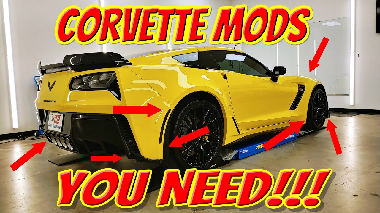 Простые модификации Corvette, которые ВЫ можете сделать, чтобы добиться ОГРОМНЫХ изменений в моде...