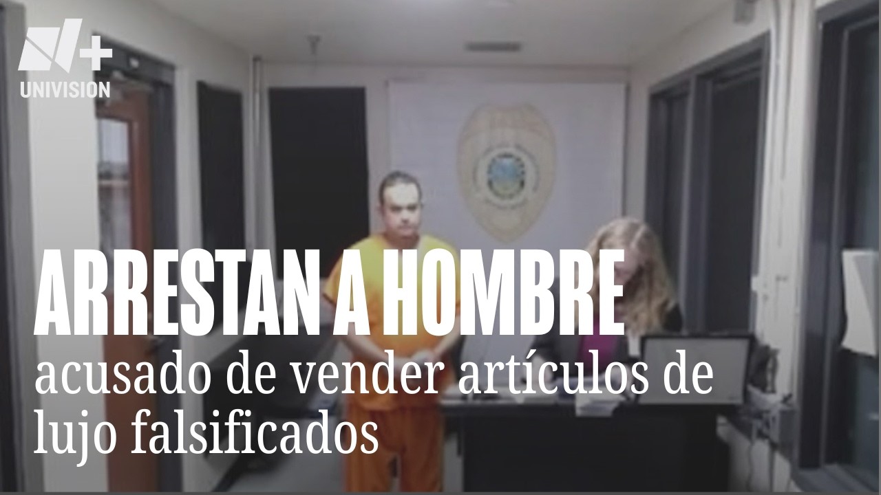 Arrestan a hombre acusado de vender joyería y artículos de lujo falsificados en Miami y Hialeah
