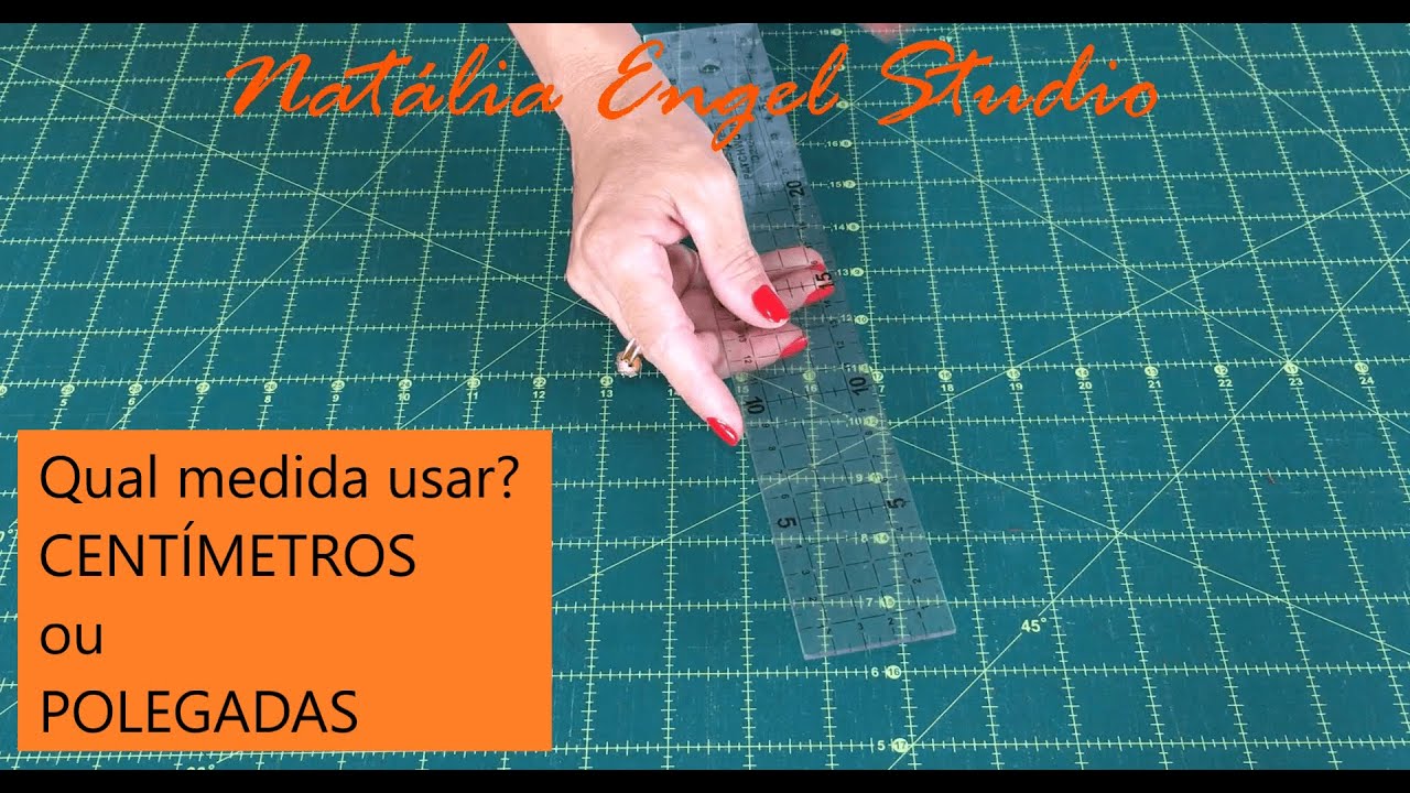 PATCHWORK :: CENTÍMETROS ou POLEGADAS :: Qual medida usar?