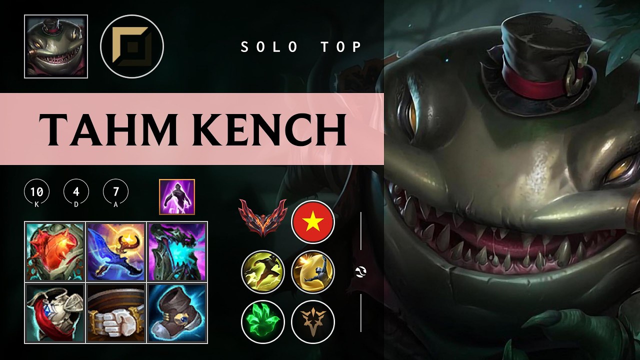 Tahm Kench Top vs Akali - VN Grandmaster Patch 26.05