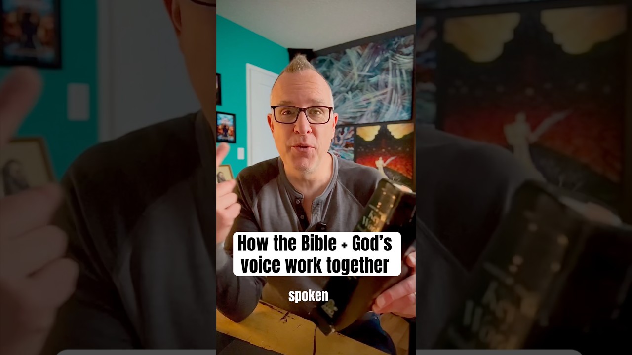 The Bible vs God&rsquo;s spoken word #devotional #spiritualgrowth #bible #holyspirit #christian #godsvoice