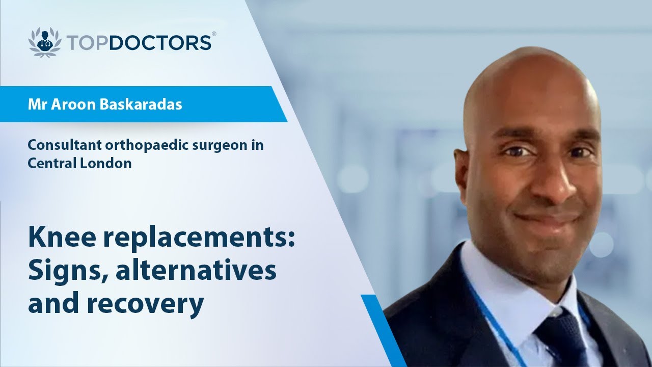 Knee replacements: Signs, alternatives and recovery
