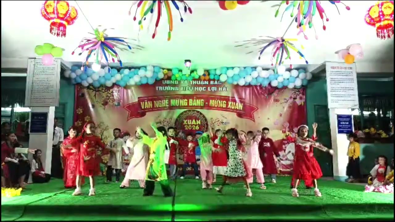 Lớp 1A - Truường TH Lợi Hải - Văn nghệ Mừng Đảng Mừng Xuân 2026 - Cơ sở Ấn Đạt