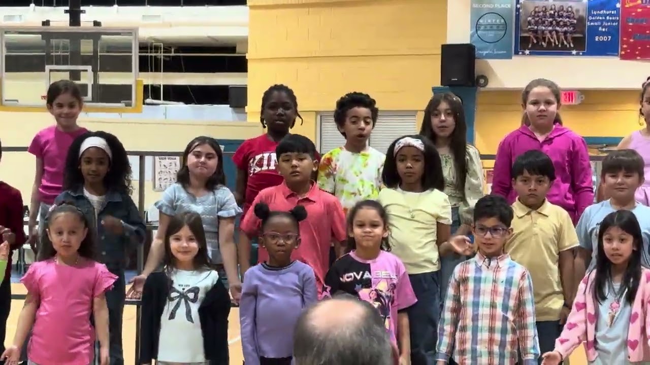 Second graders musical at Lyndhurst elementary school 