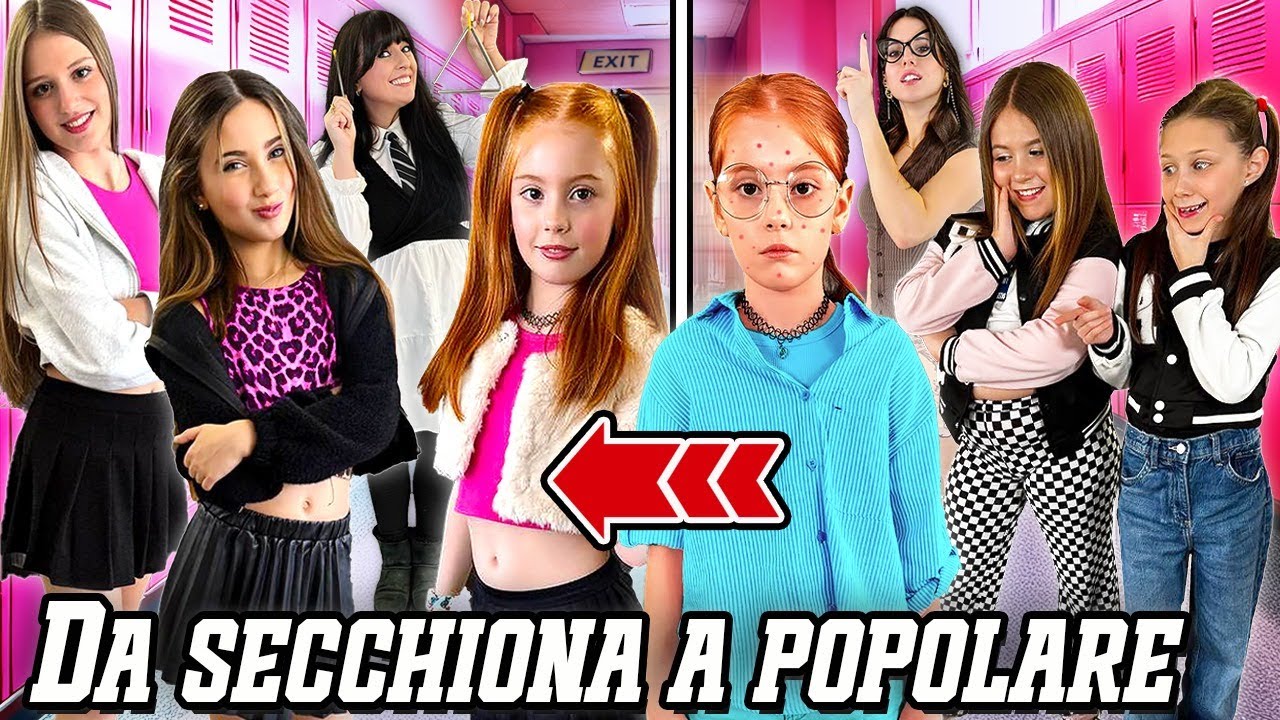 GIADA TRASFORMA LA NUOVA AMICA SOFI IN UNA BADDIE PER NON FARLA BULLIZZARE DAI BULLI DELLA SCUOLA!