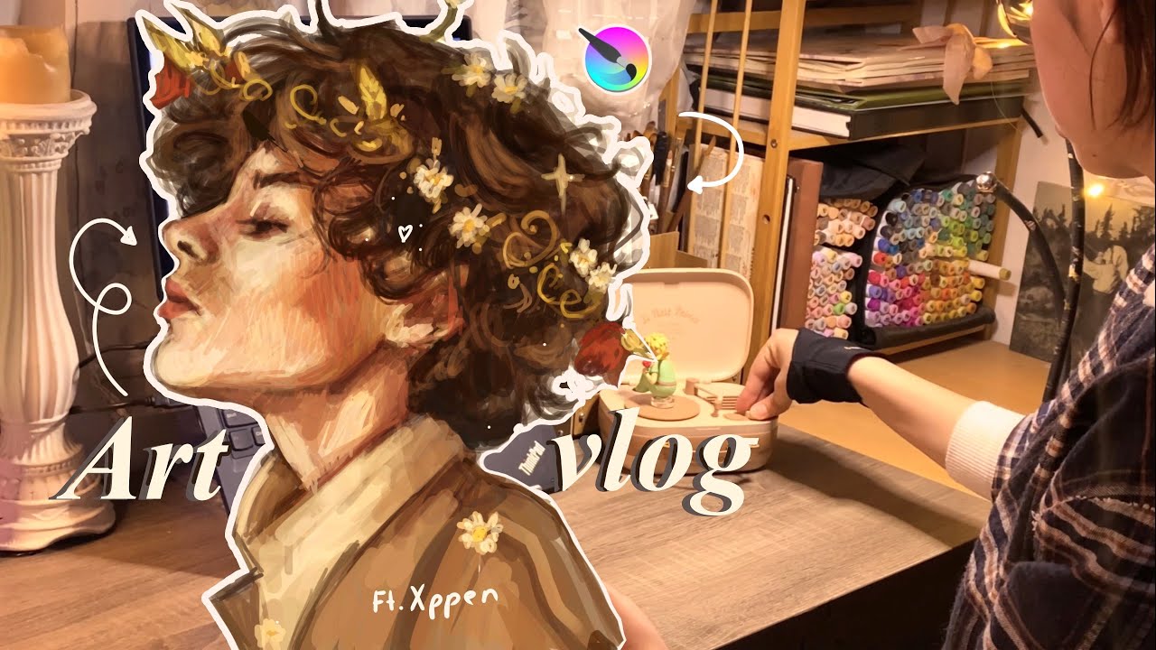 ART VLOG | Practica de arte, tips, arte digital, unboxing y + | Deco O1 V3
