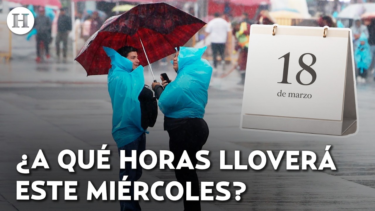 ¡Nooo, la ropa! Vientos y lluvias fuertes afectarán a estos estados este miércoles 18 de marzo