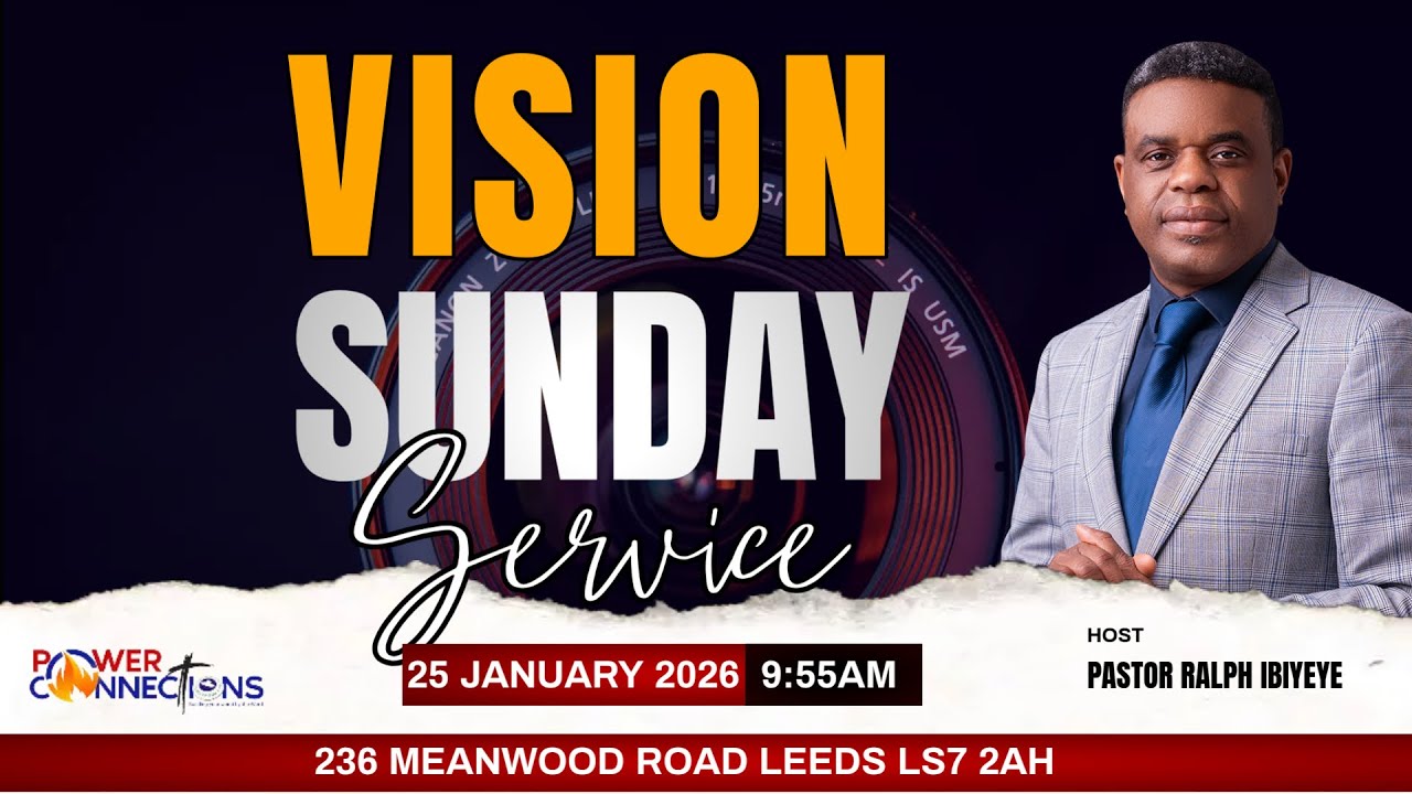 SUNDAY SERVICE || VISION SUNDAY || 25TH JANUARY 2026