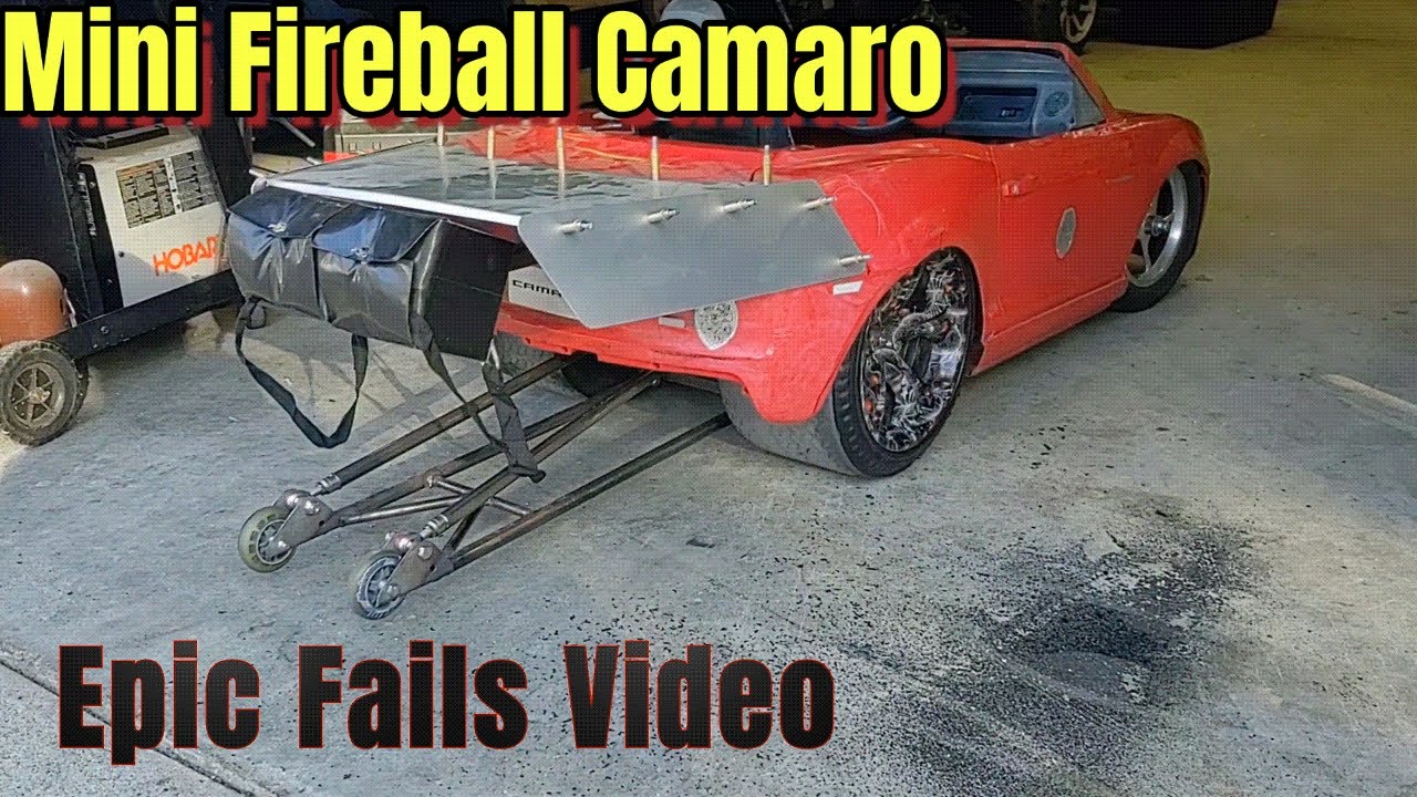 Updates: Brushless motor RC Fireball Camaro #fail #plasticgearboxes