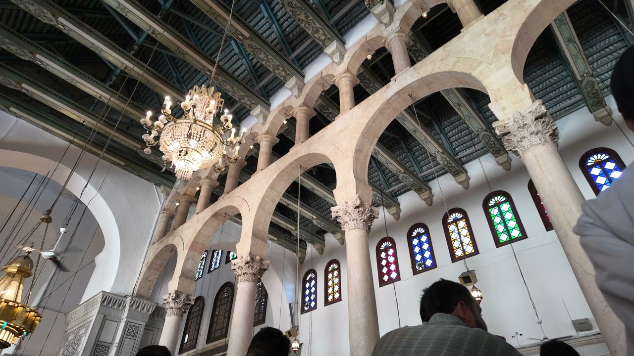 صلاة الجمعة في المسجد الأموي بدمشق 23/5/2025