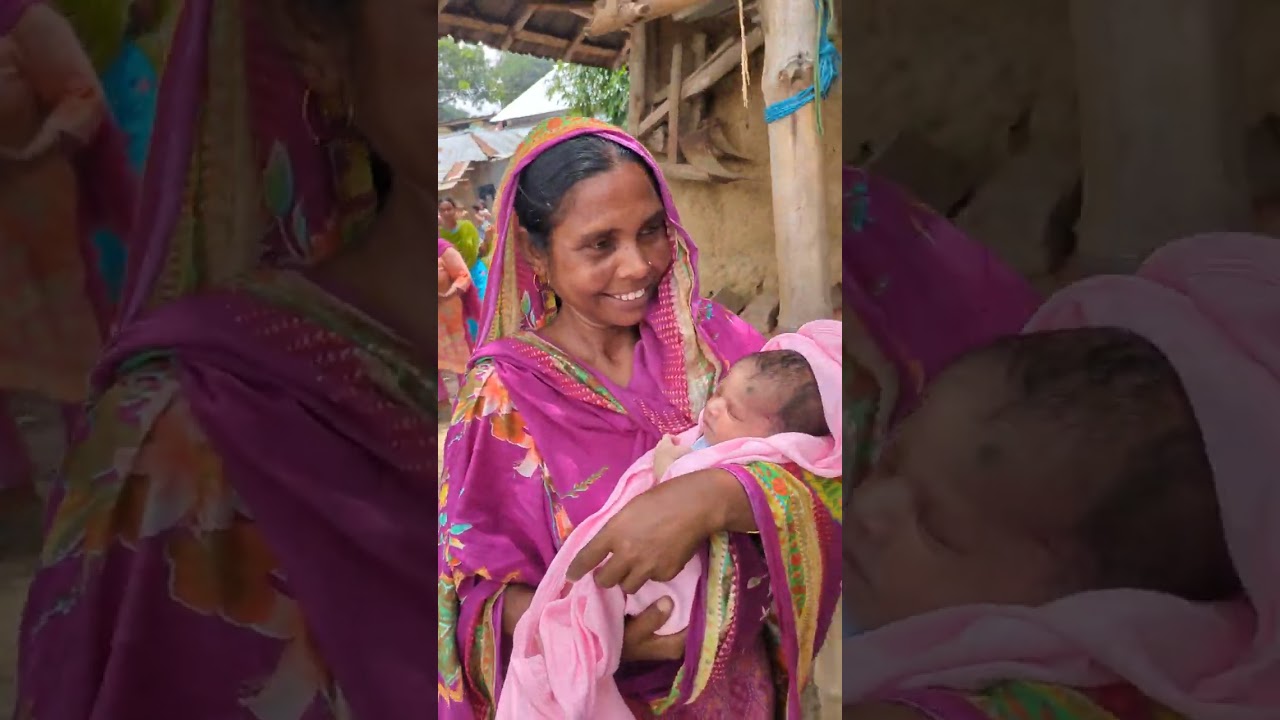 নানার বাসায় নাতির প্রথম প্রবেশ