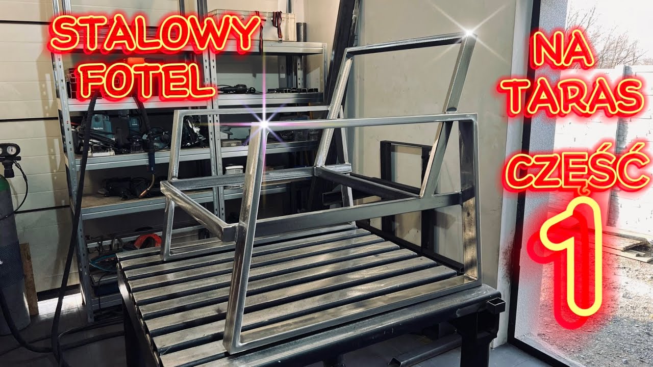 MEBLE OGRODOWE PREMIUM DIY FOTEL NA TARAS DIY