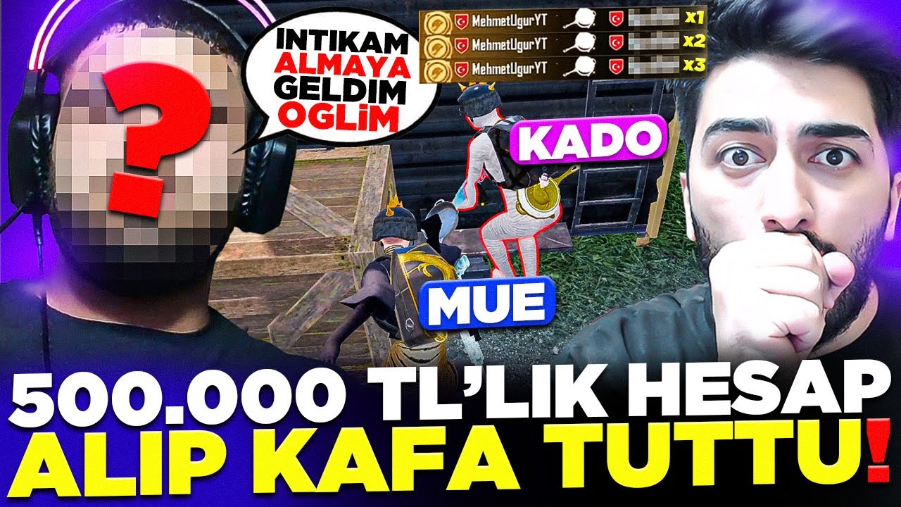 500.000 TL'YE HESAP SATIN ALDIM DEDİ! ( İNTİKAM ALMAYA GELDİ! ) PUBG Mobile