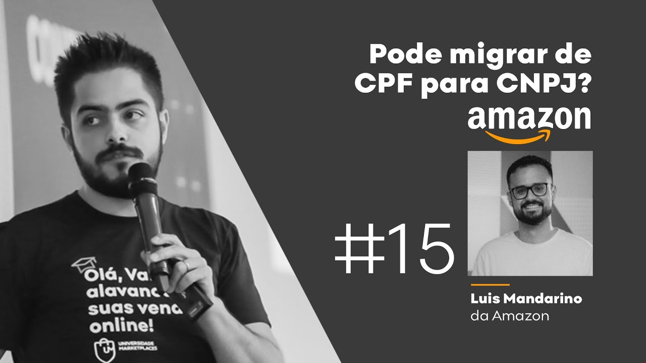 Na Amazon pode mudar os dados da conta de CPF para CNPJ? Como fazer?
