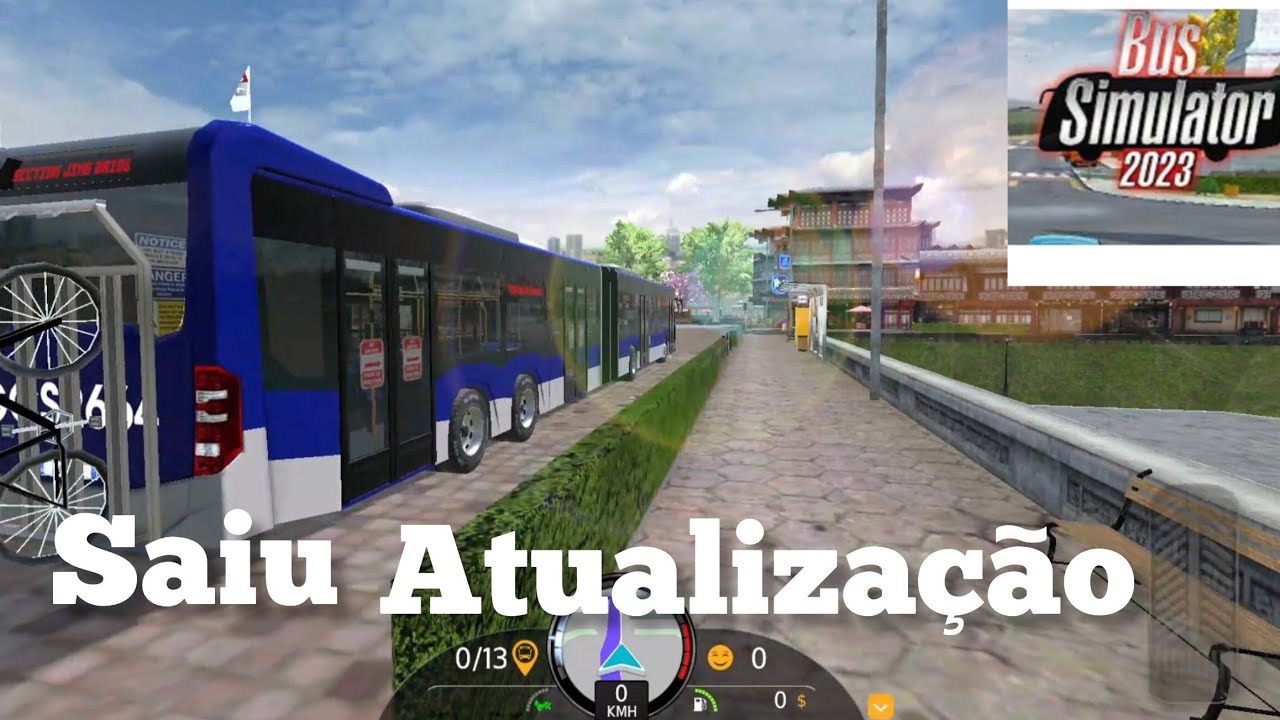 Saiu!atualização do BUS simulator 2023. trazendo novo ônibus articulado e muito mais