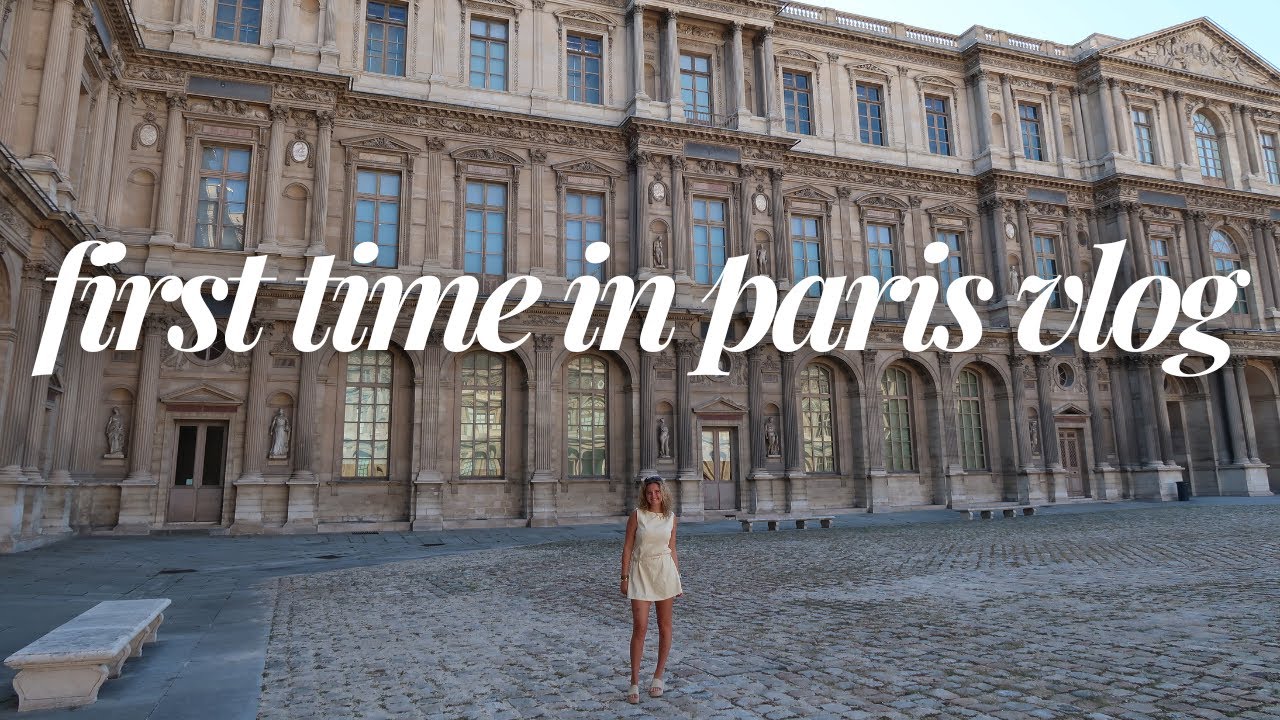 my first time in paris vlog (the louvre, shopping, notre dame)