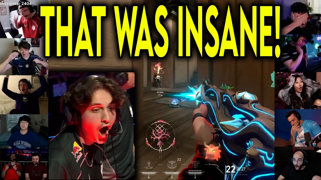 Valorant Streamers React To G2 Trent HITTING THE CRAZIEST 4k CLUTCH Against T1 In Masters Santiago