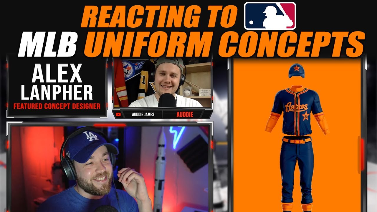 Reacting to MLB Uniform Concepts! Ft @Auddie James