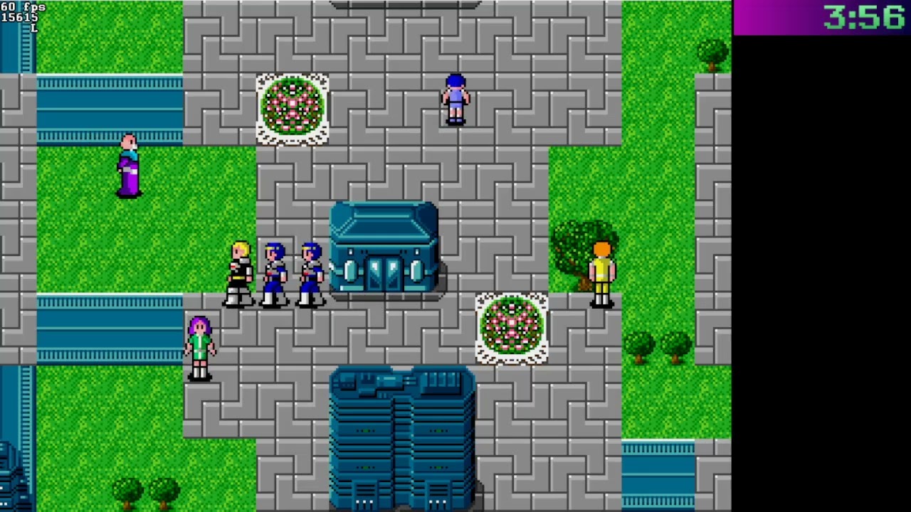 Sega Genesis Speedrun #46: Phantasy Star II any% ACE 4:43. 2pp