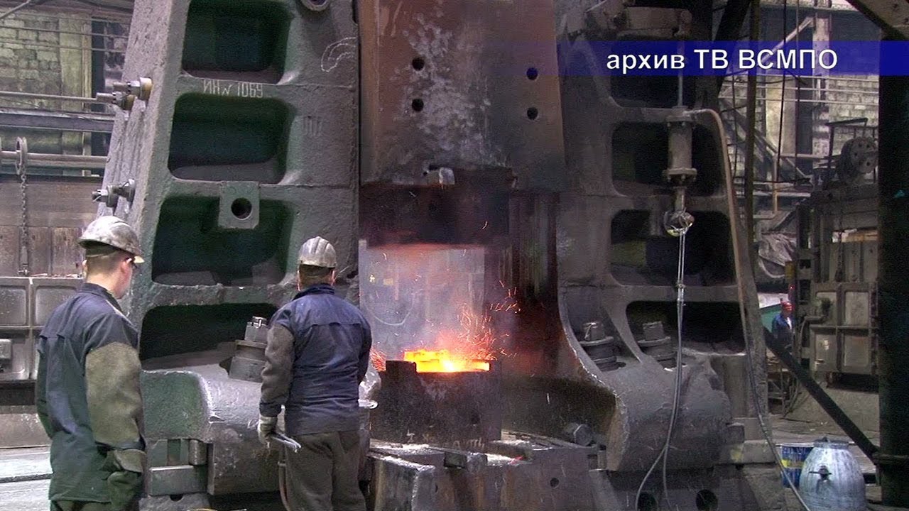 Самый мощный молот ВСМПО встал на капитальный ремонт
