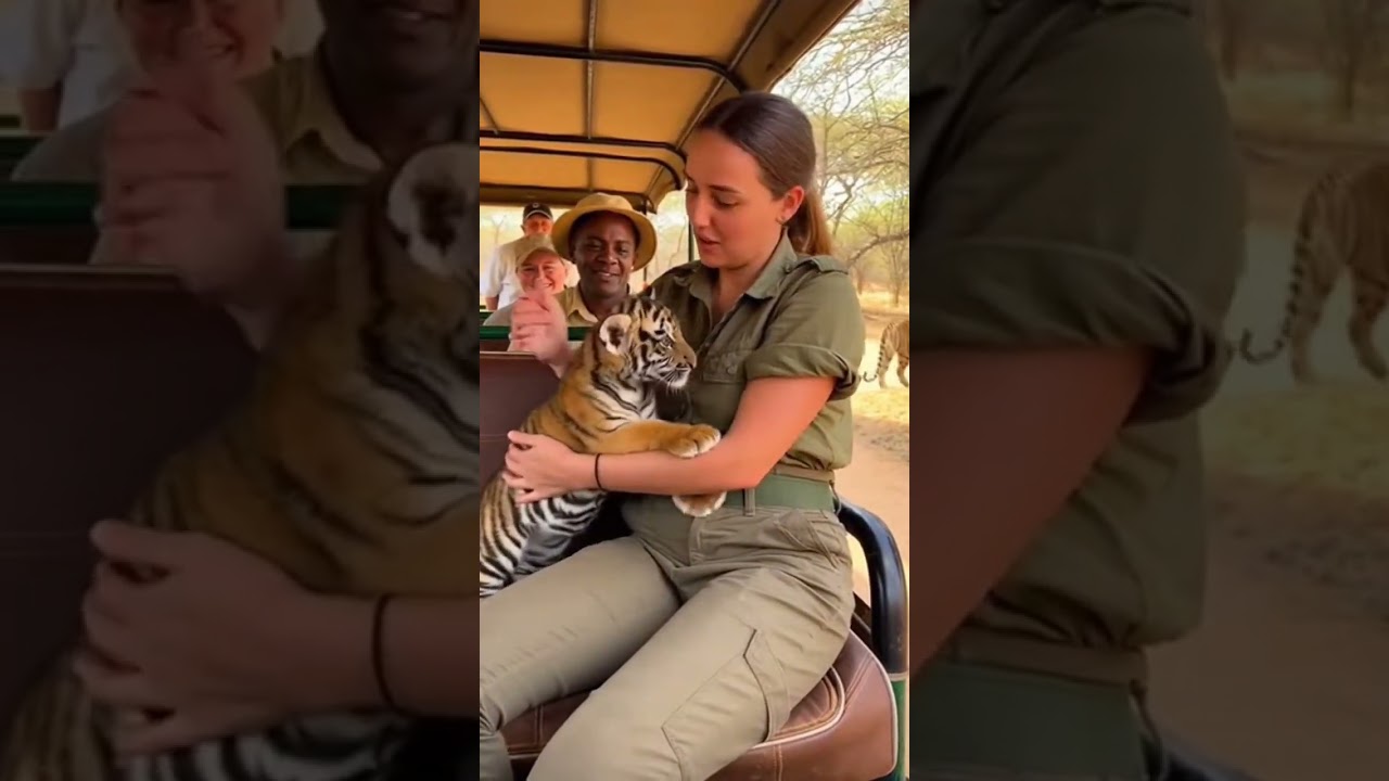 Tourists Shocked As Mom Tiger Returned 🐯😱 Wild Encounter Unfolds 