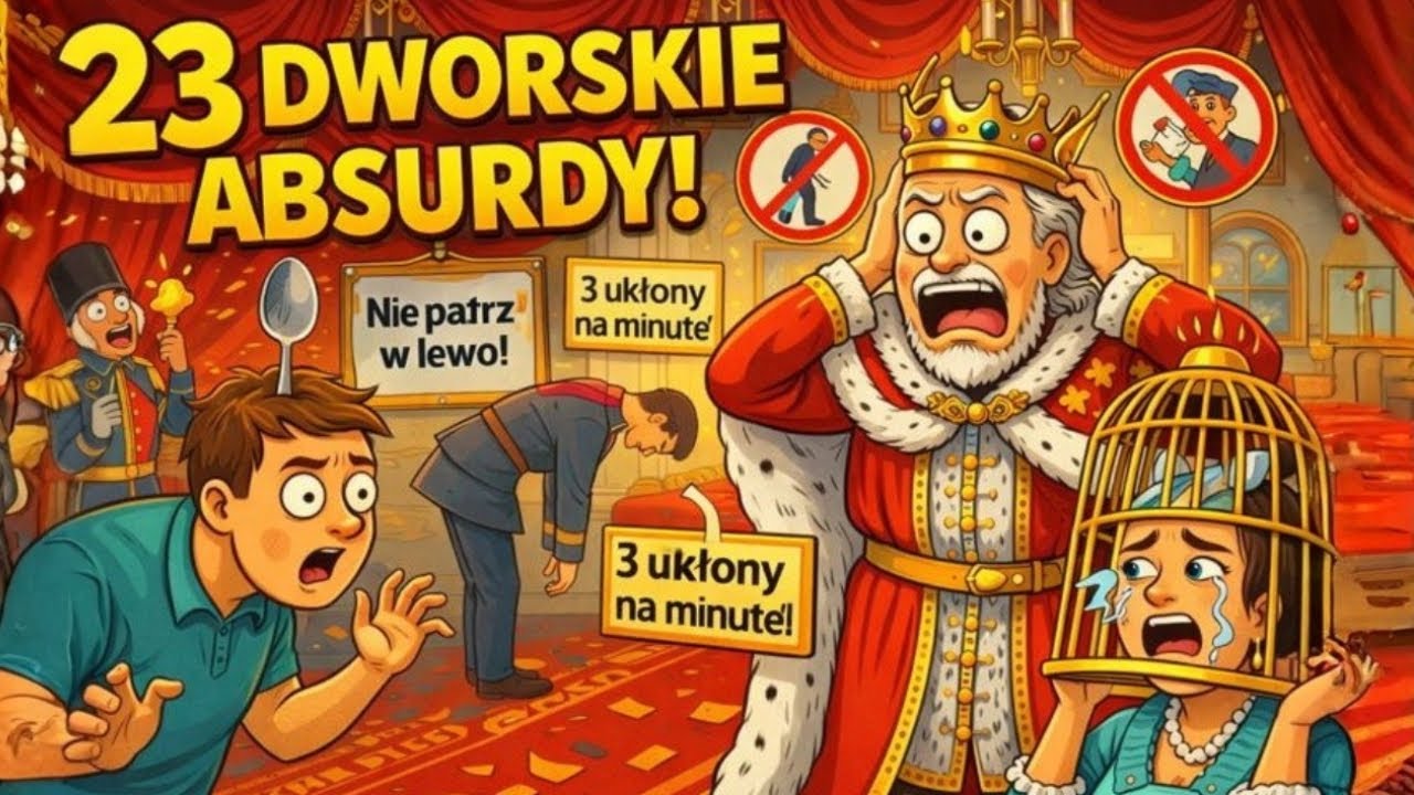 23 Najdziwniejsze Zasady Dworskie w Historii Monarchii!