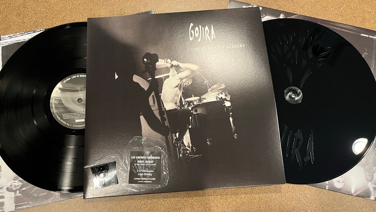 RSD 2022 Unboxing - Gojira - Live At Brixton Academy (2022 Record Store Day Exclusive) (1-677194)