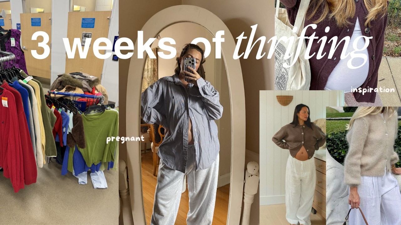 Thrifting My Winter Wardrobe From Scratch! (Maui to Midwest)