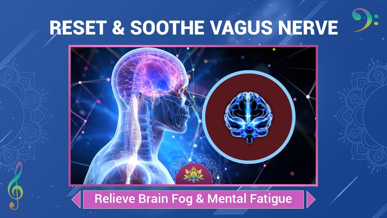 Reset & Soothe Vagus Nerve - Relieve Brain Fog & Mental Fatigue - Deep Heal Nervous System