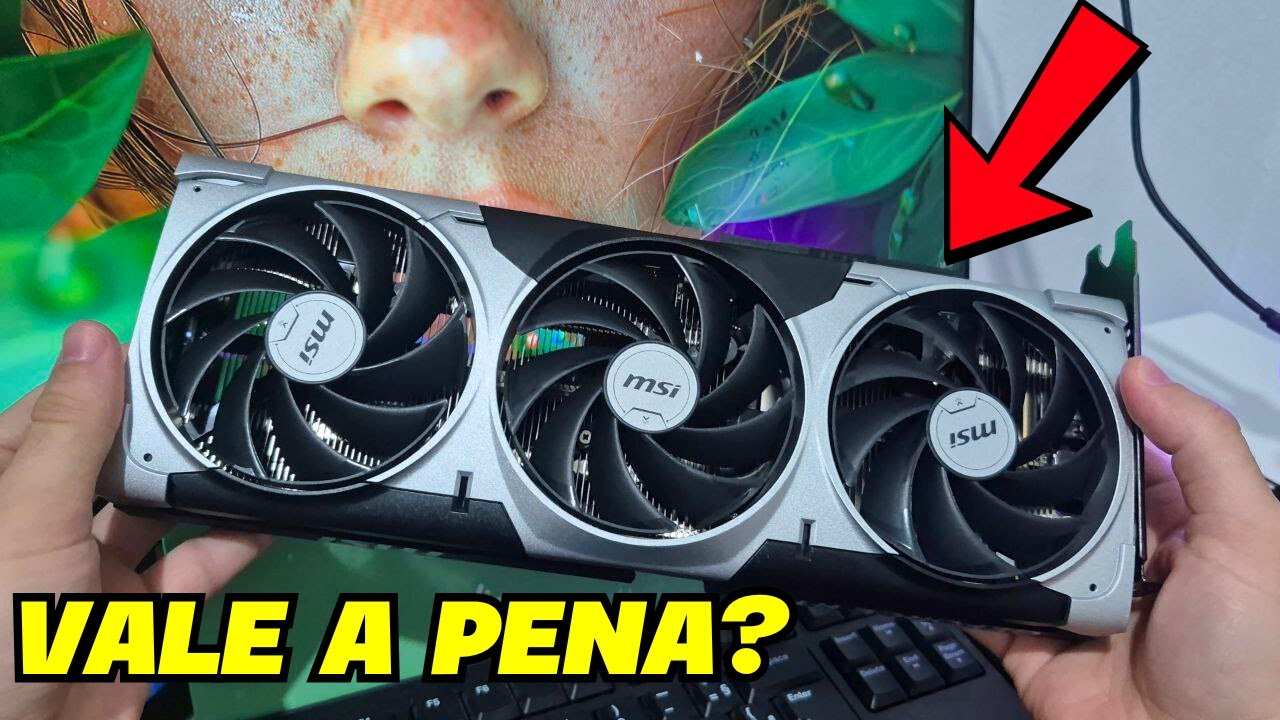 Placa de Vídeo MSI RTX 5060 8G Ventus 3X OC É Boa? Vale a Pena Comprar a RTX 5060?