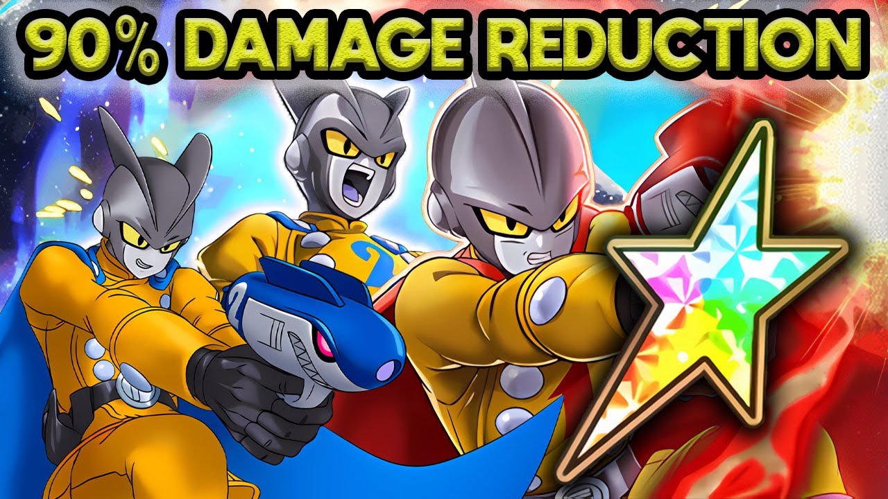 90% DMG REDUCTION! 100% LR GAMMA 1 & 2 + EZA AGL GAMMA 2 ROTATION! Dragon Ball Z Dokkan Battle