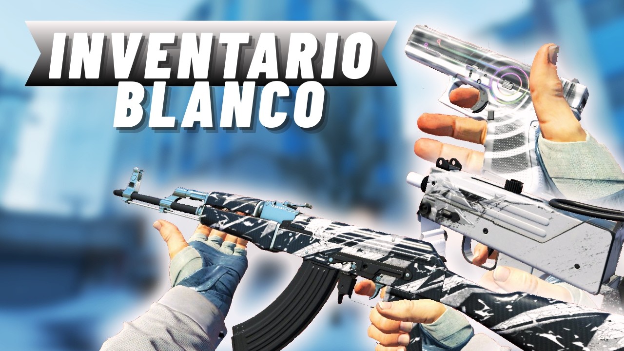 EL  INVENTARIO BLANCO🏳️COMPLETO MAS BARATO💰 | Counter Strike 2