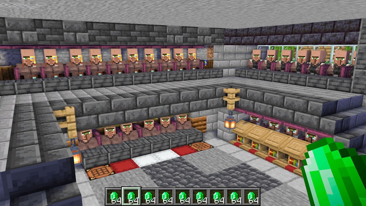 【超効率】かつて見たことのない最強の交易所ができました！PART66【マイクラ】