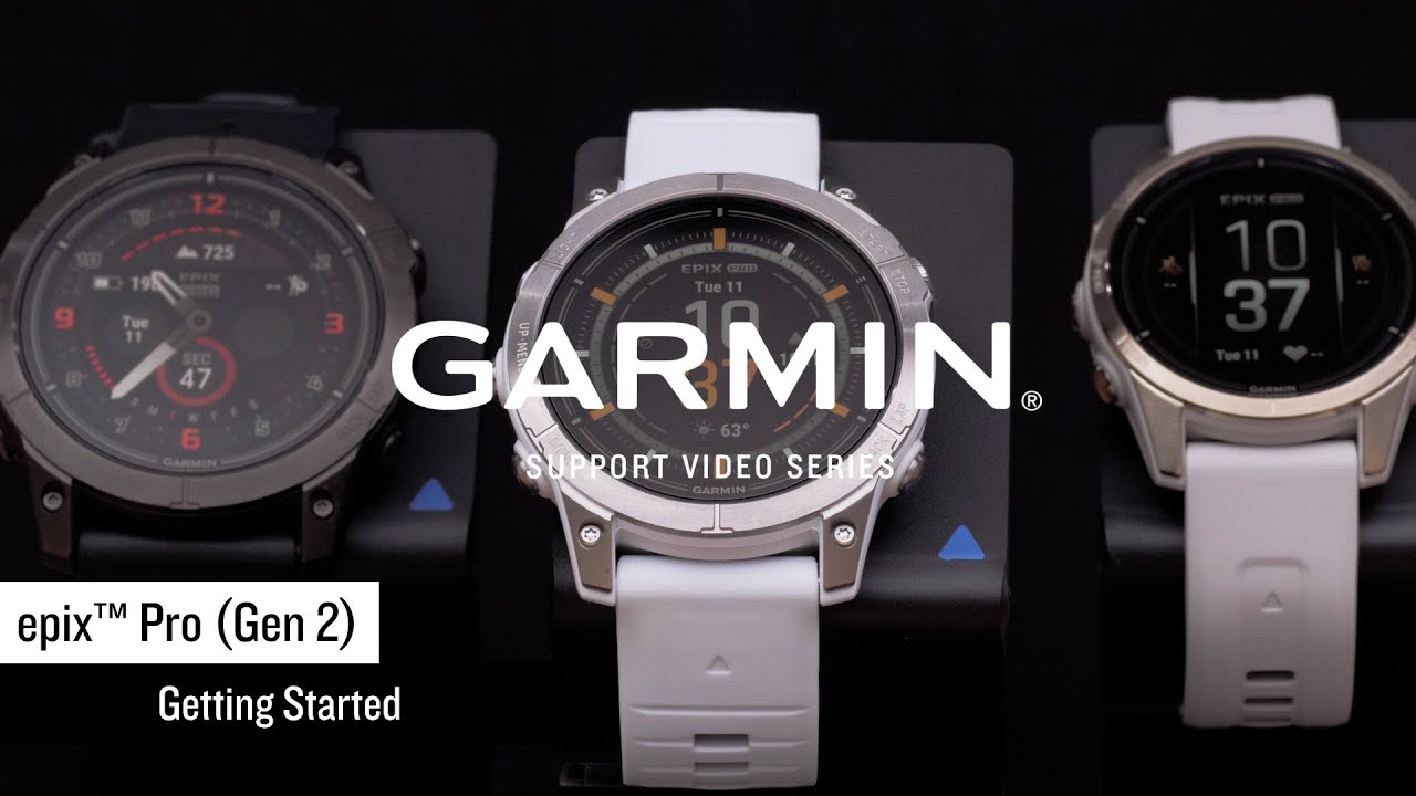 Поддержка Garmin | epix™ Pro (Gen 2) | Начало работы