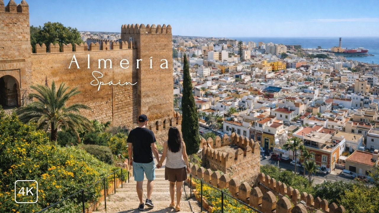 This Sun-Soaked City in Spain Feels Different 🌿 A Gentle Day in Almería Sun, Sea & Slow City Life