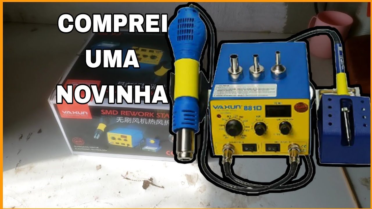 COMPREI UMA YAXUM 881D - UNBOXING 2023