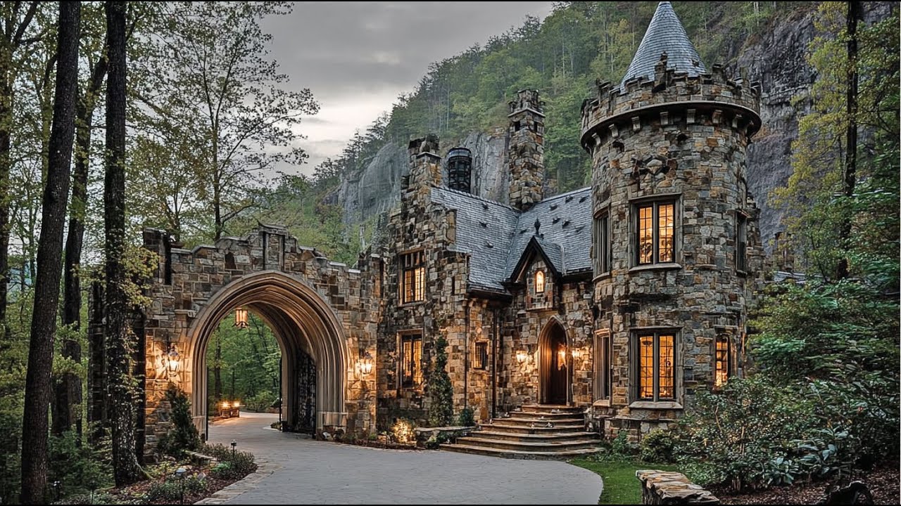 Step Inside This Stunning Castle-Inspired Luxury Home