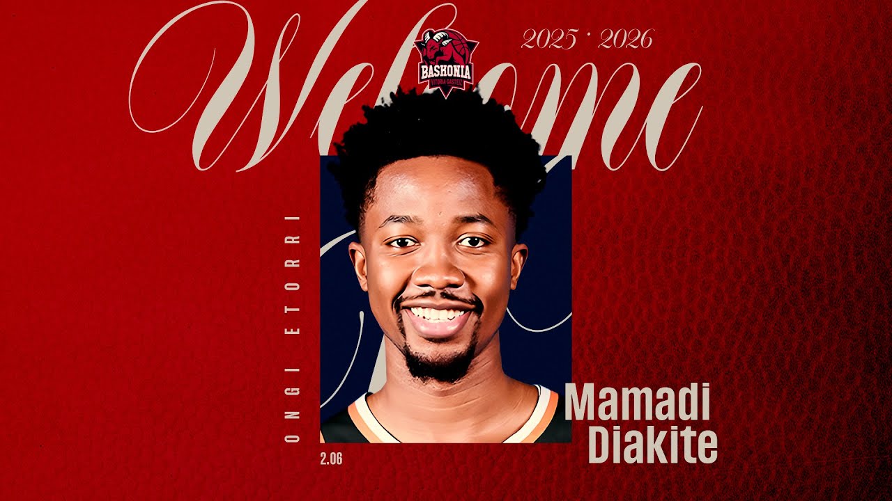 Mamadi Diakite, nuevo jugador de Baskonia 🔵🔴 ¡Así juega!