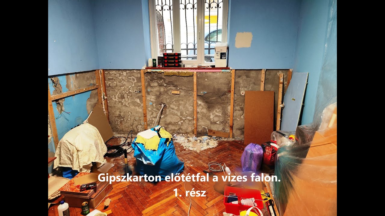 Gipszkarton előtétfal vizes falra. Miért volt rossz választás?