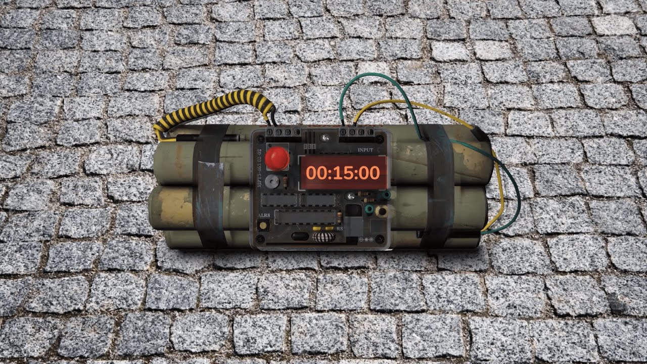 15 минуты бомбы таймера 💣 Громкий взрыв гигантской бомбы 💥 | YT Timer ✅
