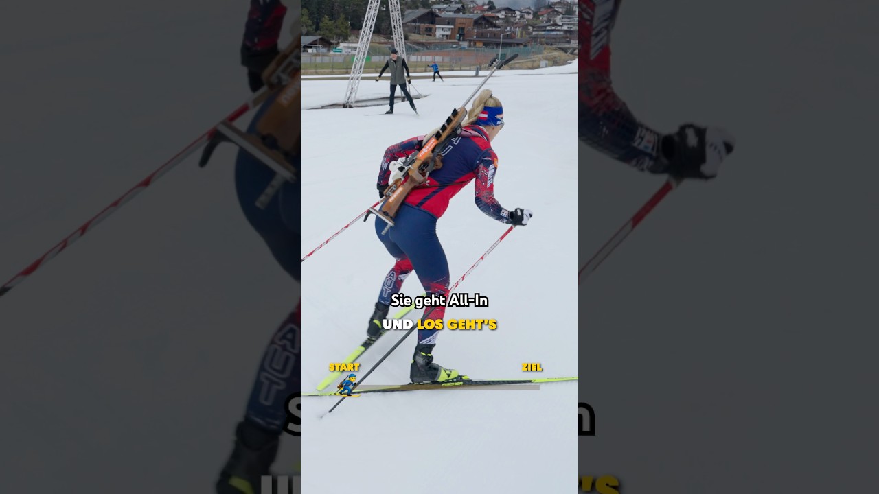 So siehts aus, wenn Anna Gandler Sprint trainiert 🥵