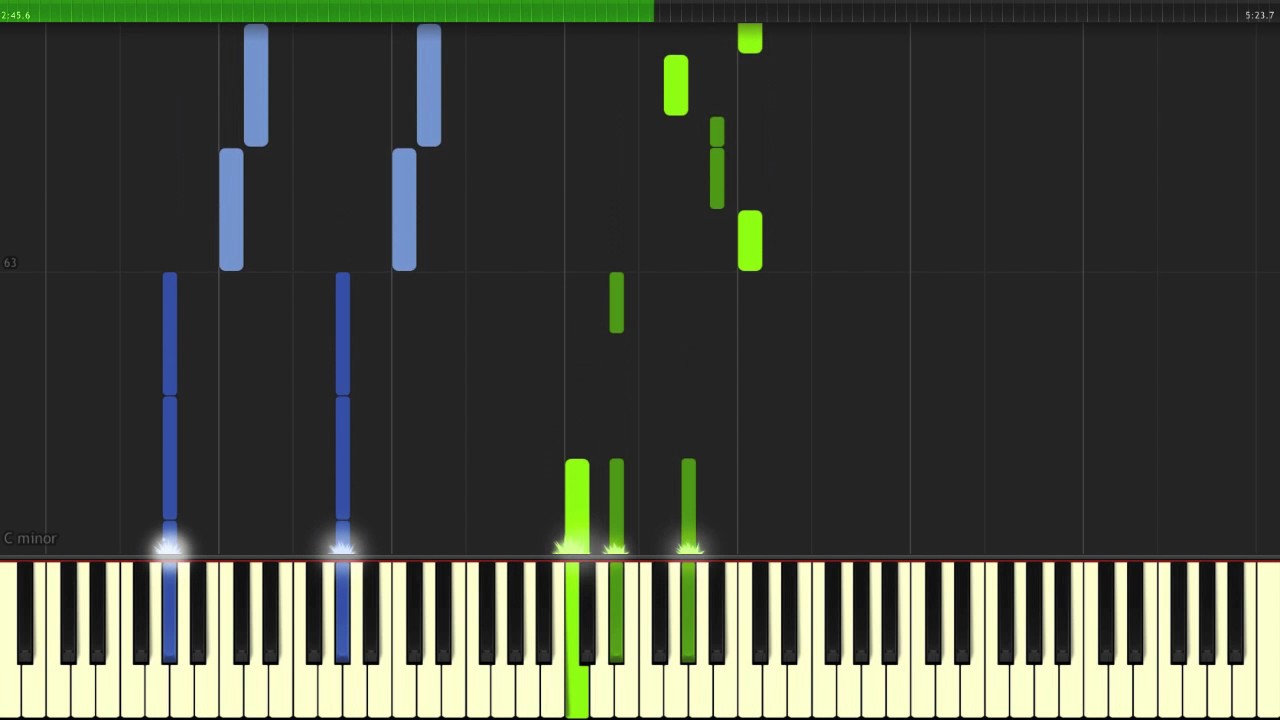 Porter Robinson - Sad Machine  (Piano Cover) | Synthesia